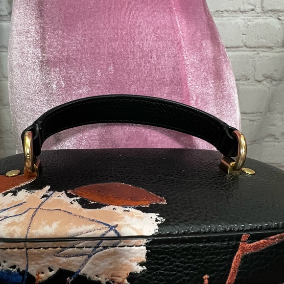 COACH X MICHEL JEAN BASQUIAT Limited edition leather Kay crossbody bag n… - Picture 13 of 14